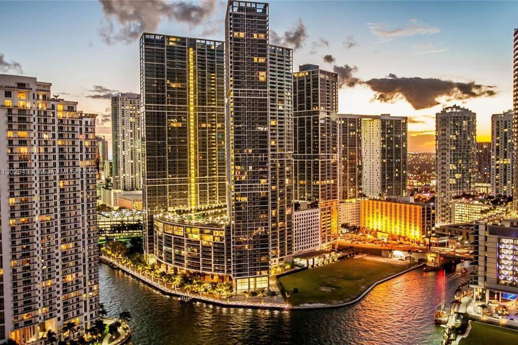 Icon Luxury 34Th Floor Amazing Oceanview, Brickell Appartement Miami Buitenkant foto